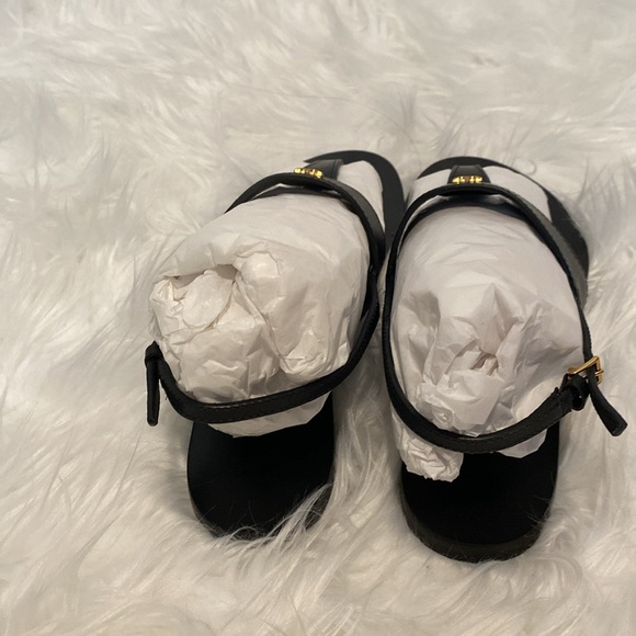 NEW Black Tory Burch Sandals - Picture 4 of 6